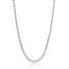 Diamond 18k White Gold Graduated Tennis Necklace