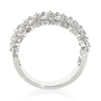 1.13ct Diamond Antique Style 18k White Gold Ring