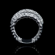 1.26ct Diamond Antique Style 18k White Gold Ring