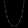 Diamond 14k Rose Gold Necklace