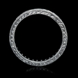 .60ct Diamond Antique Style Platinum Eternity Wedding Band Ring
