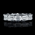 5.35ct Diamond Platinum Eternity Wedding Band Ring