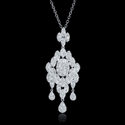 Diamond 18k White Gold Pendant