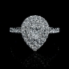 Diamond 14k White Gold Ring   