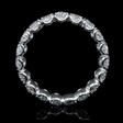 3.85cts Diamond Platinum Eternity Wedding Band Ring