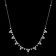 2.73cts Diamond 18k White Gold Necklace